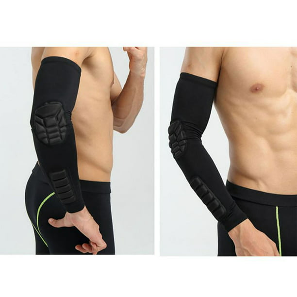 Elbow Support Crashproof Elastic Basketball Sports Arm Sleeve Pad Protector M//XL